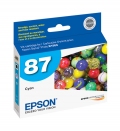 Epson 87 T087220 Cyan Inkjet Cartridge