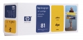 HP 81 Yellow Dye Cartridge (680 ml)