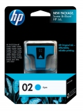 HP 02 Cyan Ink Cartridge