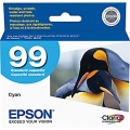 Epson 99 T099220 Cyan Claria Hi-Definition High Capacity Black Ink Cartridge